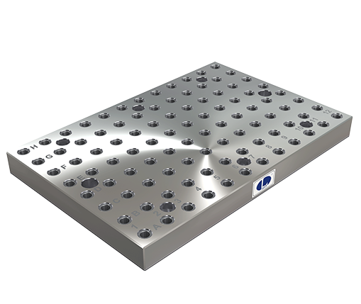 BP02-M/C Rectangular BASE PLATE with Grid